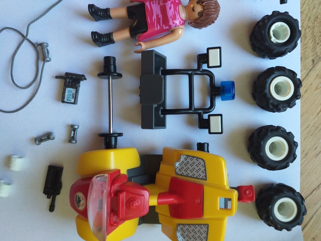 Playmobil quad ratownictwa górskiego