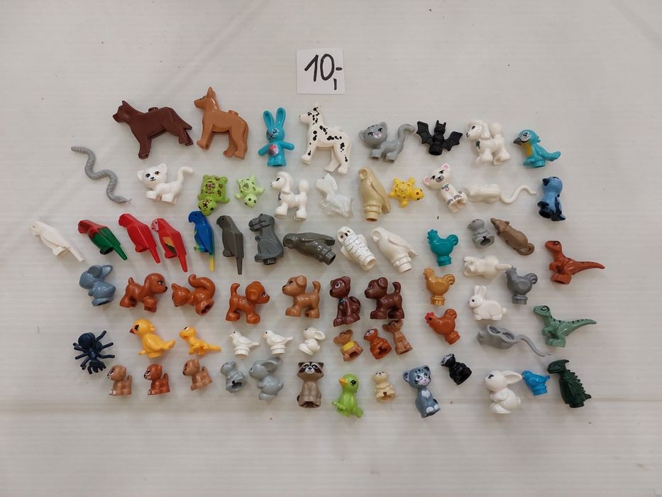Lego zwierzaki-pieski,kotki i inne.