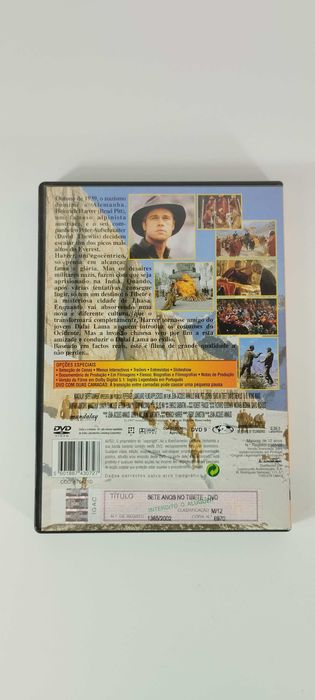 Sete Anos no Tibete - Brad Pitt - DVD