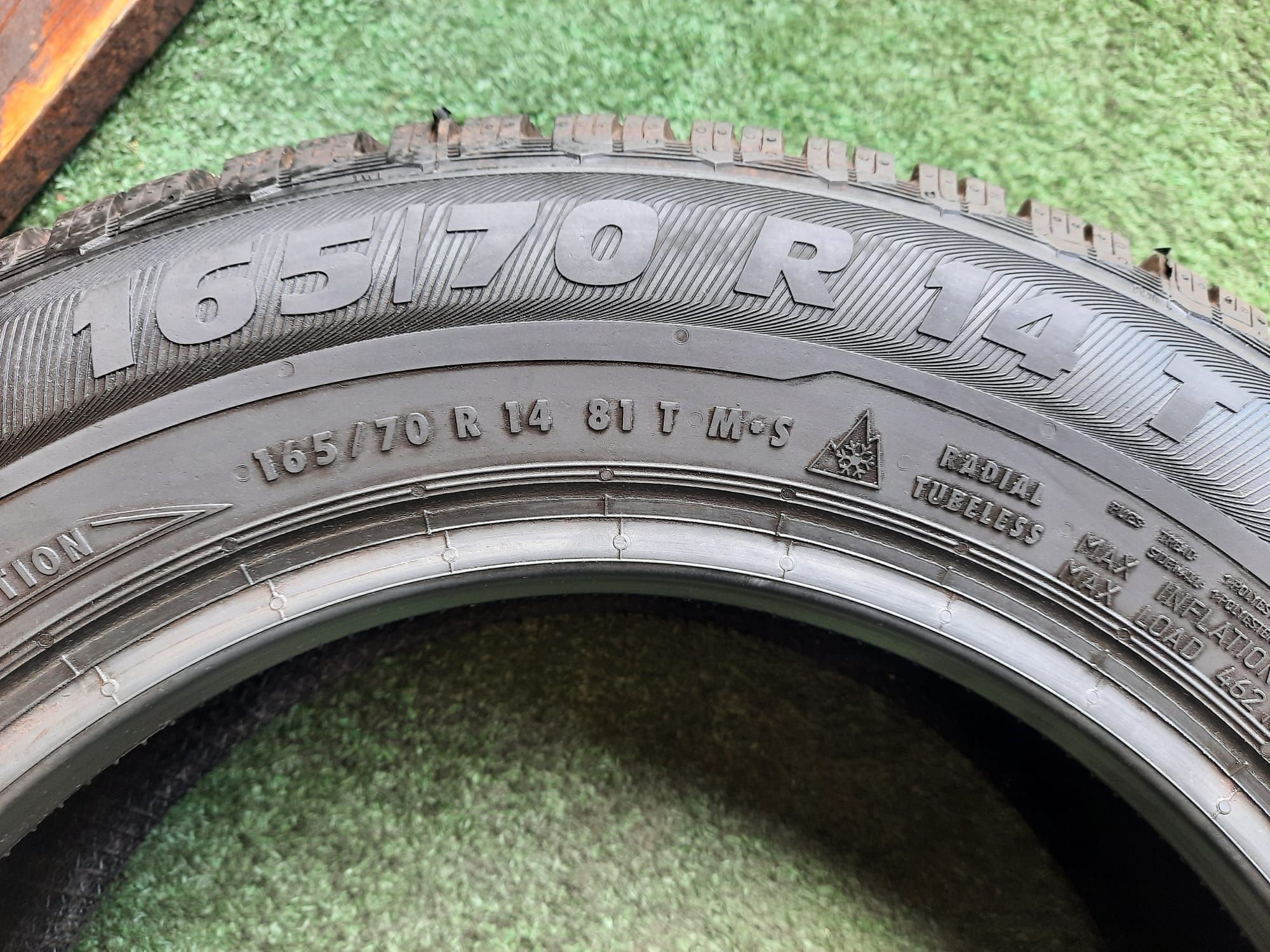 Opony zimowe 165/70/14 Semperit Komplet 7.3mm
