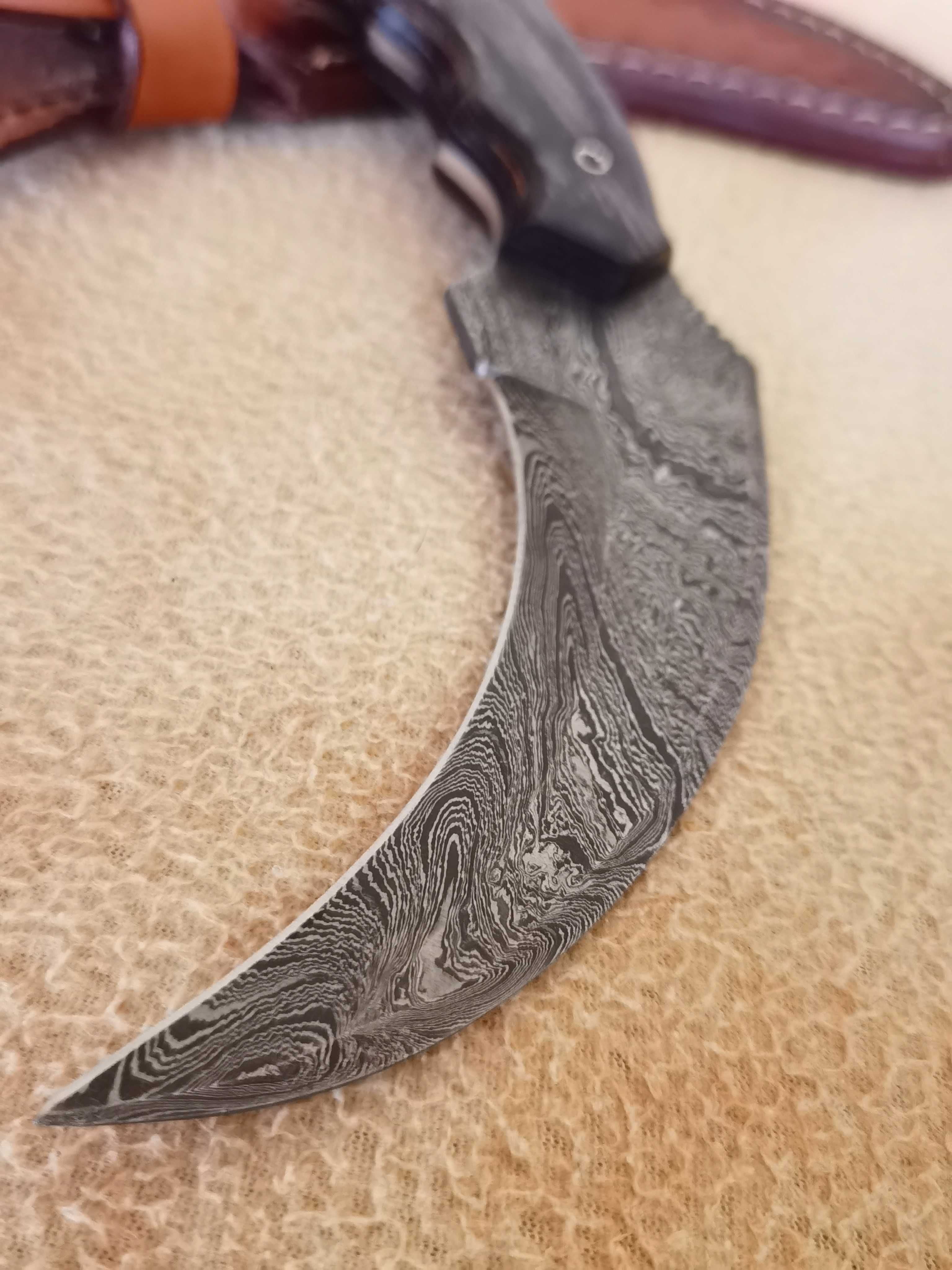 Nóż, Karambit Damast 4/59HRC