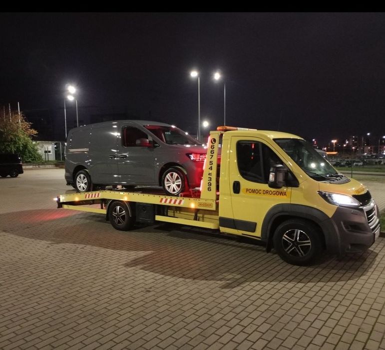 Pomoc drogowa, holowanie,  transport samochodów