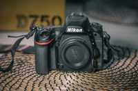 Body Nikon D750 - ideał - gwarancja i ubezpieczenie do 08.2025 - 80tyś
