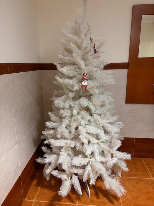 Arvore de natal branca 1.80m
