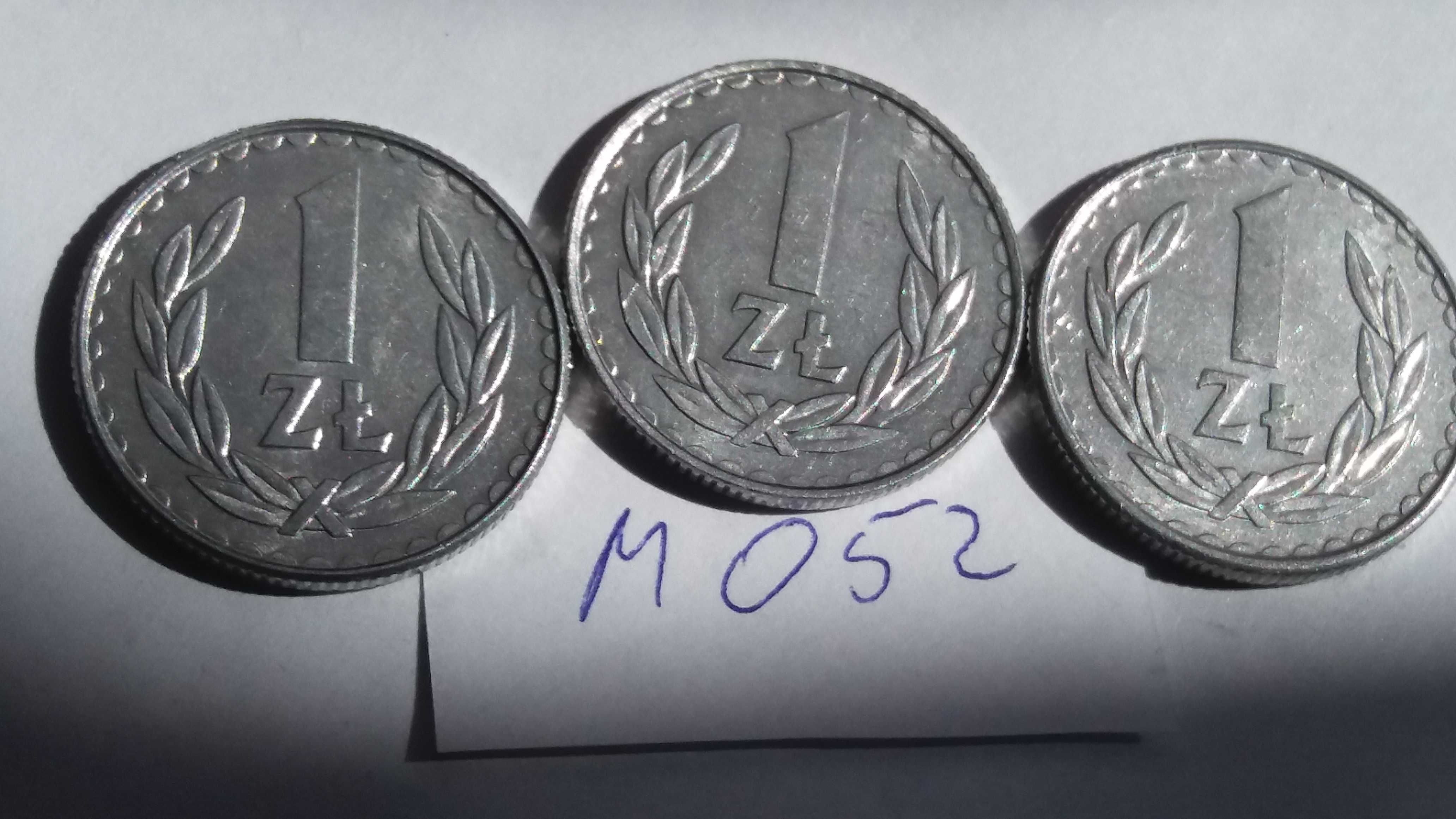 D M052, stara moneta 1 zł złoty  od 1986 Polska old coin wyprzedaż