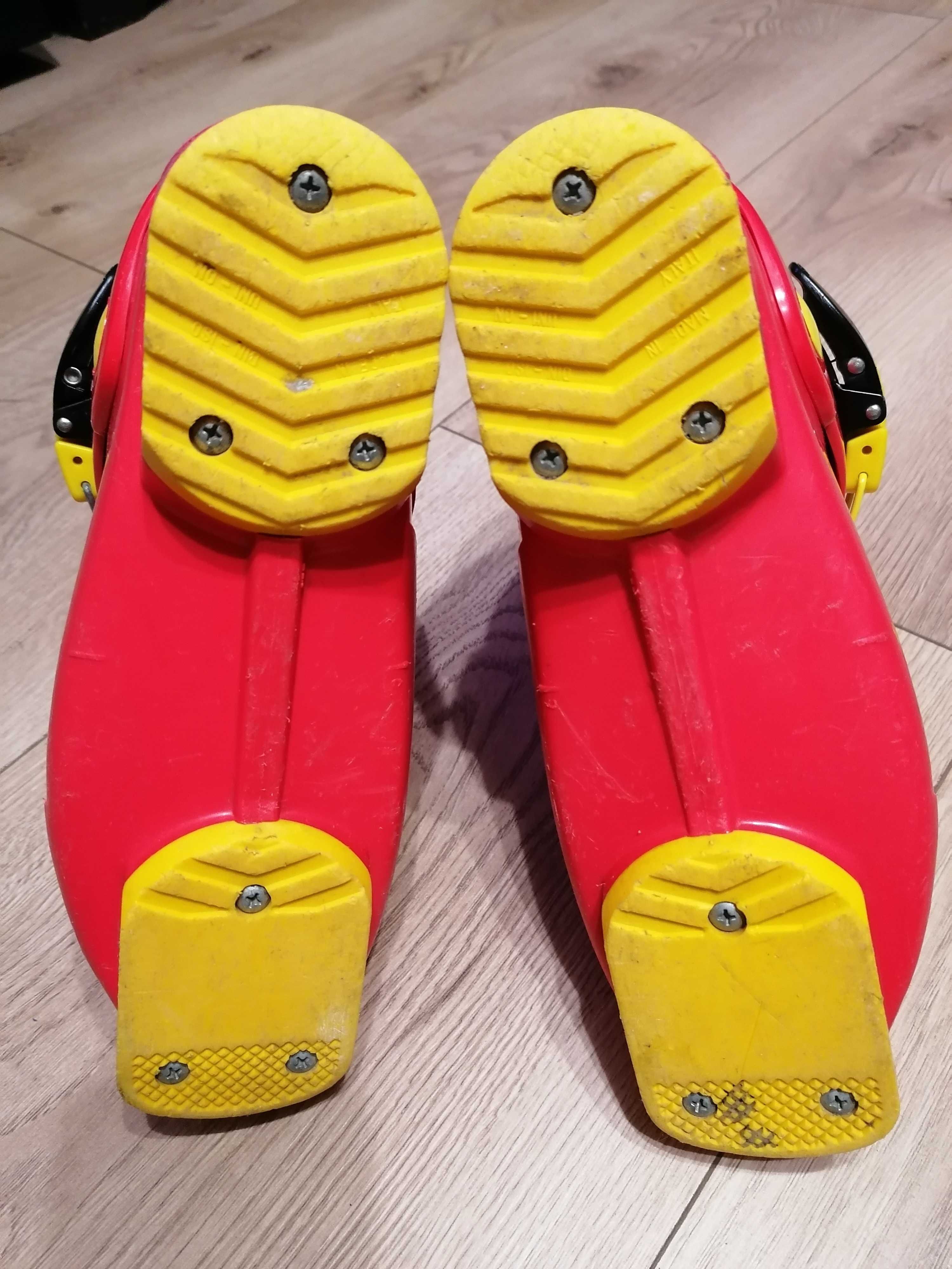Narty dziecięce oraz buty narciarskie (SALOMON)