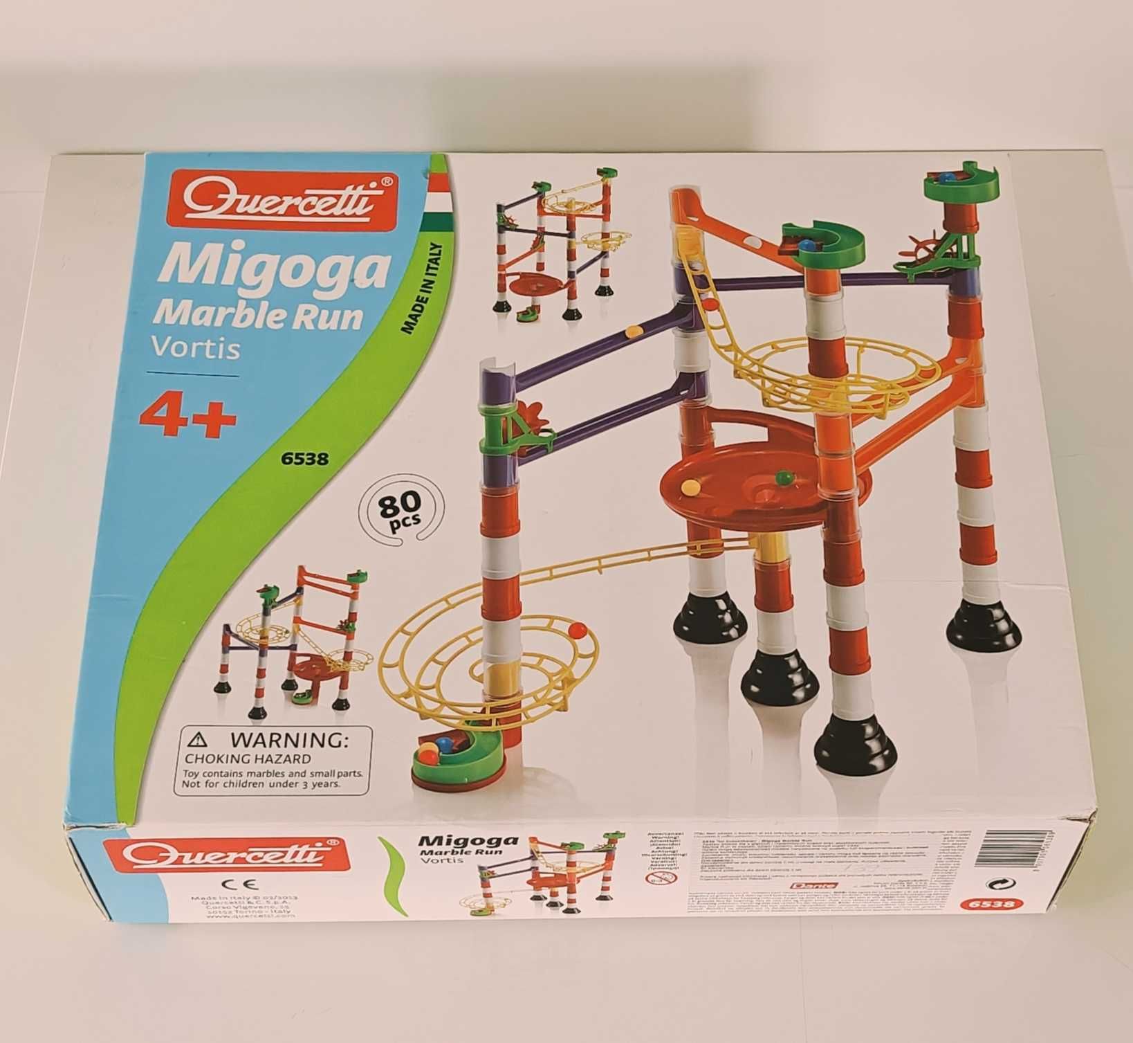 Quercetti Migoga Marble Run Vortis 80 el. TOR KULKOWY