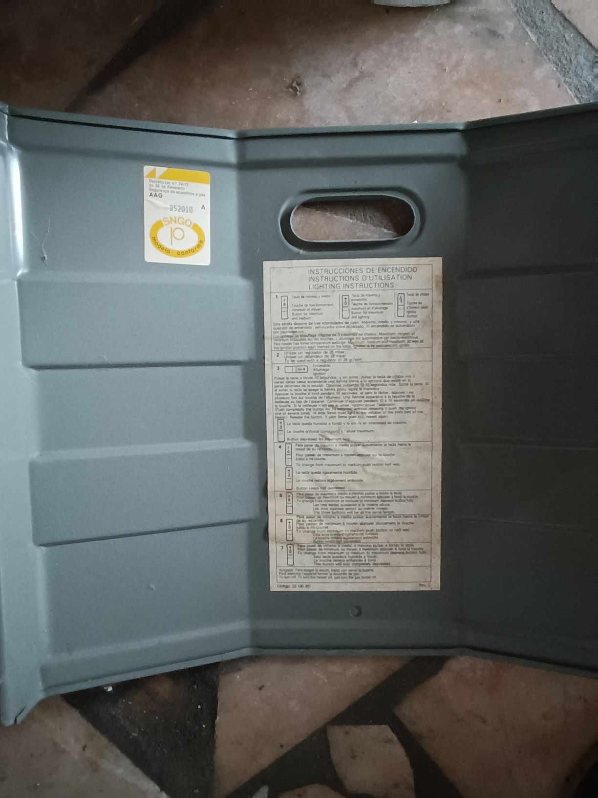 Aquecedor a gás Junex