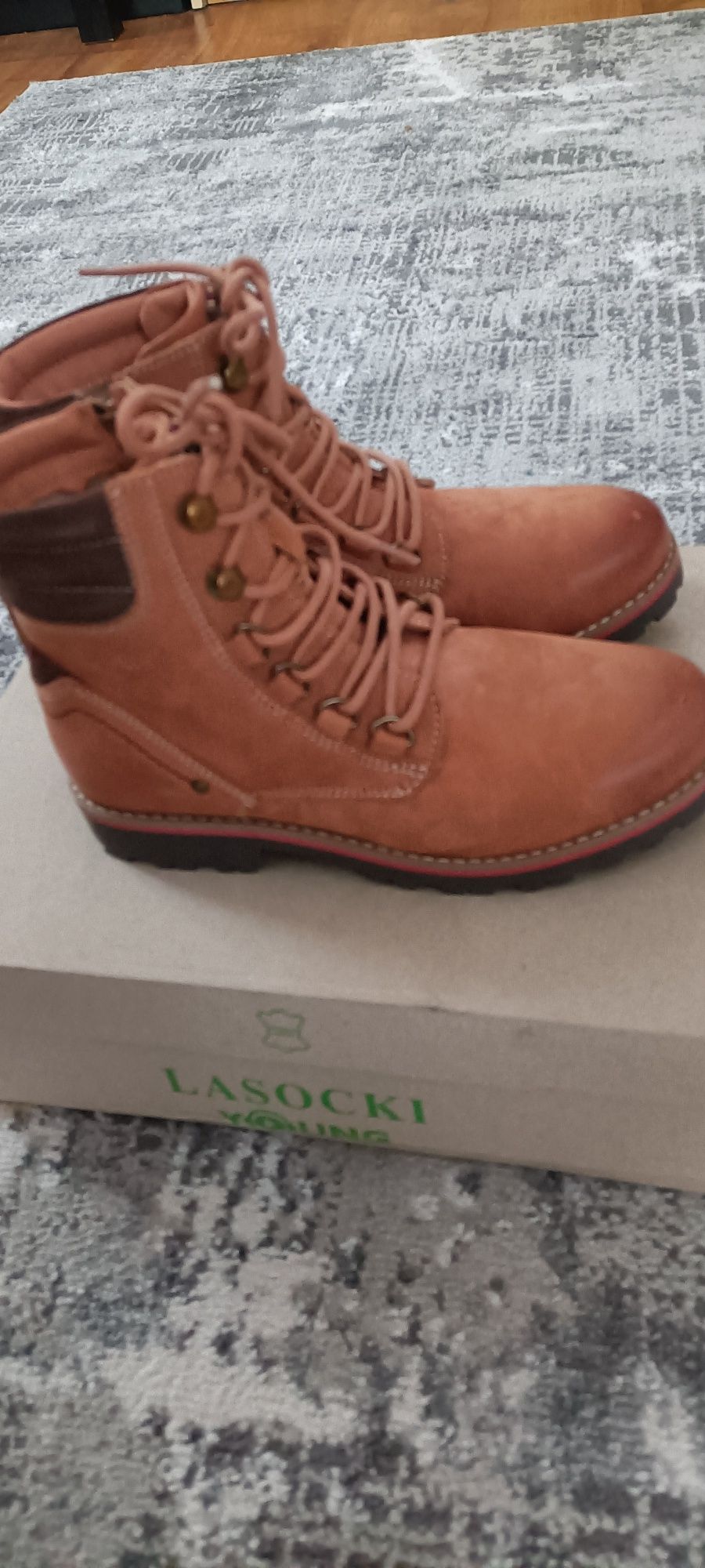 Buty skórzane Lasocki rozm. 34