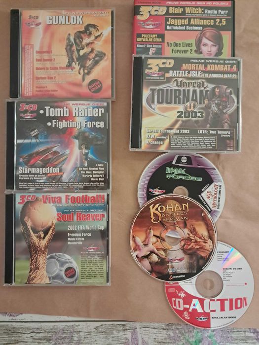 CD-Action Rocznik 2002 (70, 72, 74, 79-81)