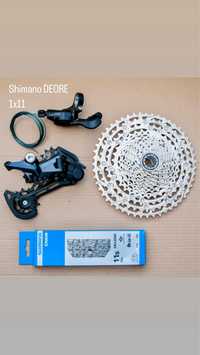 Групсеты Shimano DEORE M5100  1x11  скоростей