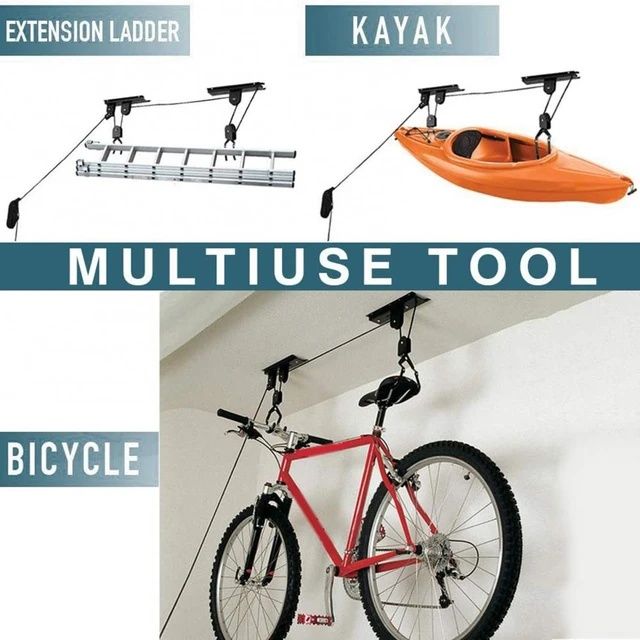 Suporte elevatório para kayak/bicicleta/escadote etc