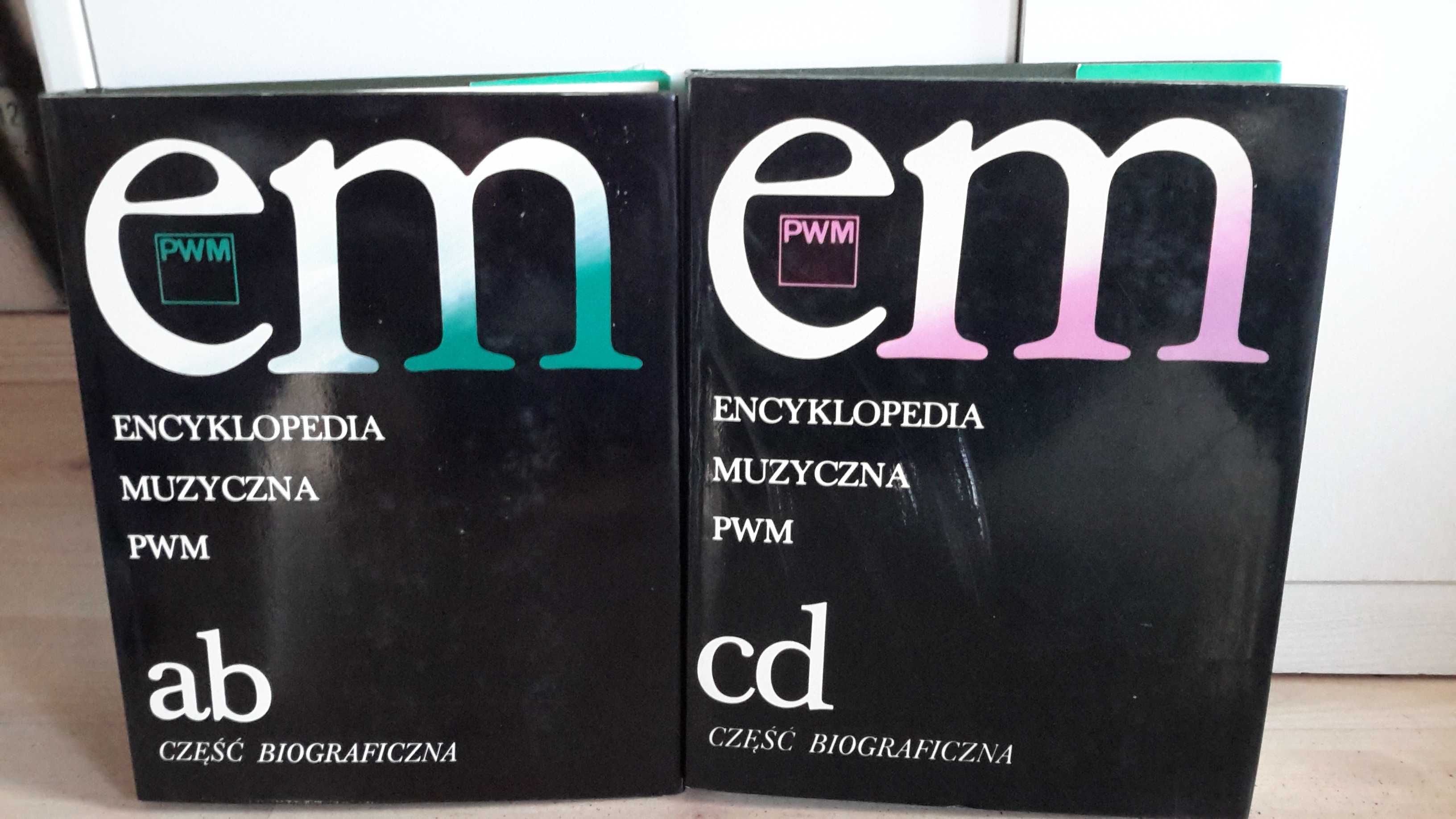 Encyklopedia muzyczna 2 tomy a-b, c-d