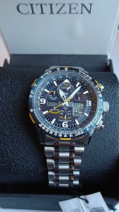 NOWY Męski Zegarek Citizen JY8078-52L Eco-Drive Blue Angel PROMASTER