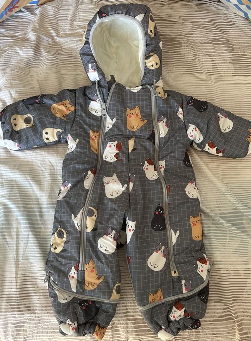 Комбінезон дитячий новороджених осінь зима стан Нового 0 міс