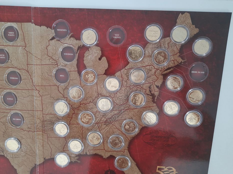 Amerykańskie ćwierćdolarówki