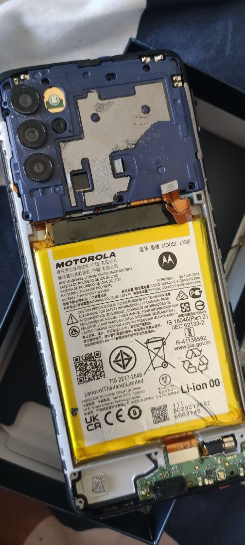 Motorola G60s na części