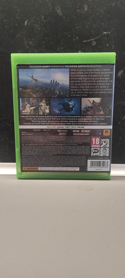 Gra na Xbox one GTA