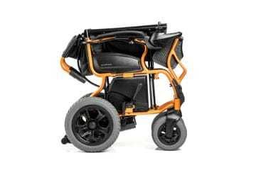 Lekki wózek inwalidzki elektryczny Electric Tim II D130HL. Składany