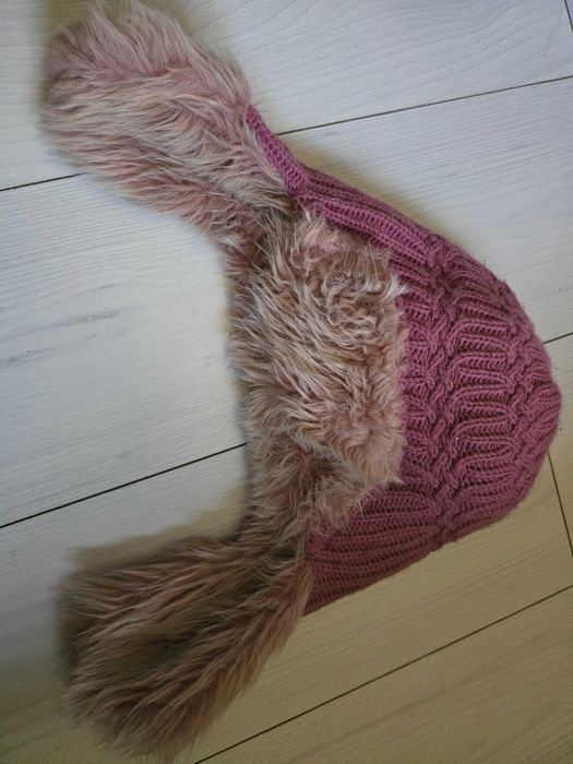 Ciepła czapka uszatka