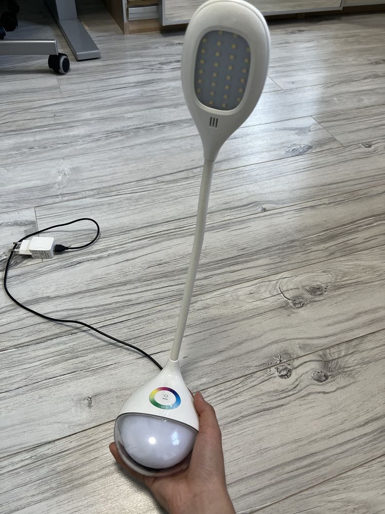 Lampka biurkowa smd LED boa LED white RGB