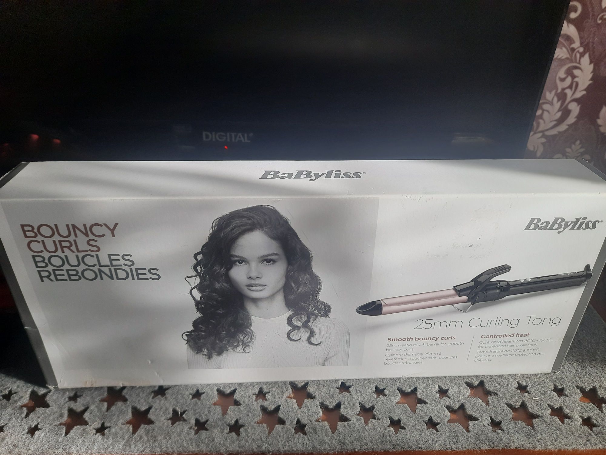 Фен INNOLIVING с дифузором та плойка Babyliss 25мм