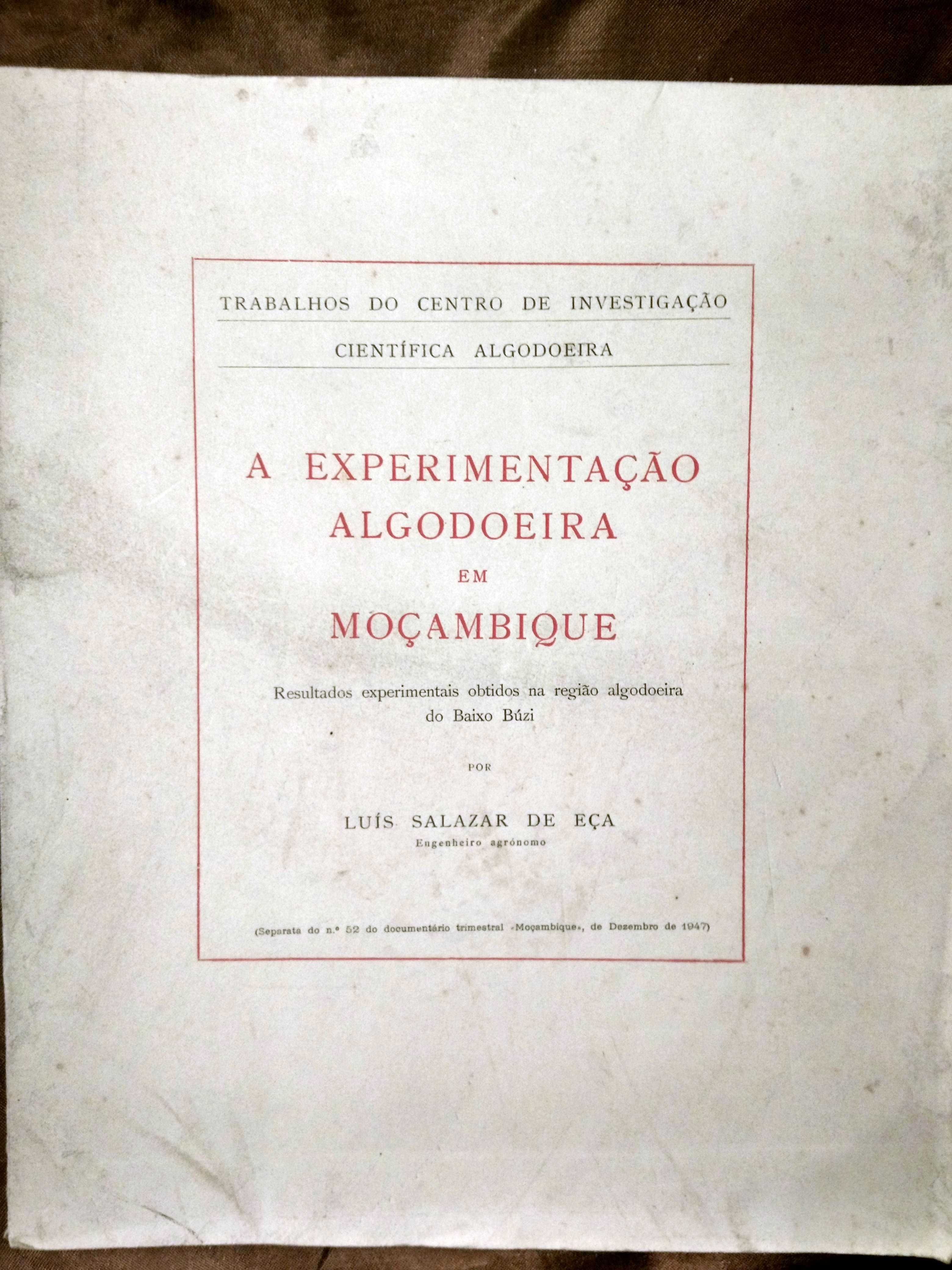 Características e Distribuição dos Solos de Moçambique ( ano de 1949)