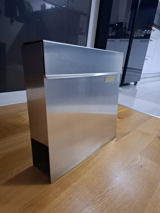 Skrzynka na listy pocztowa stal nierdzewna INOX