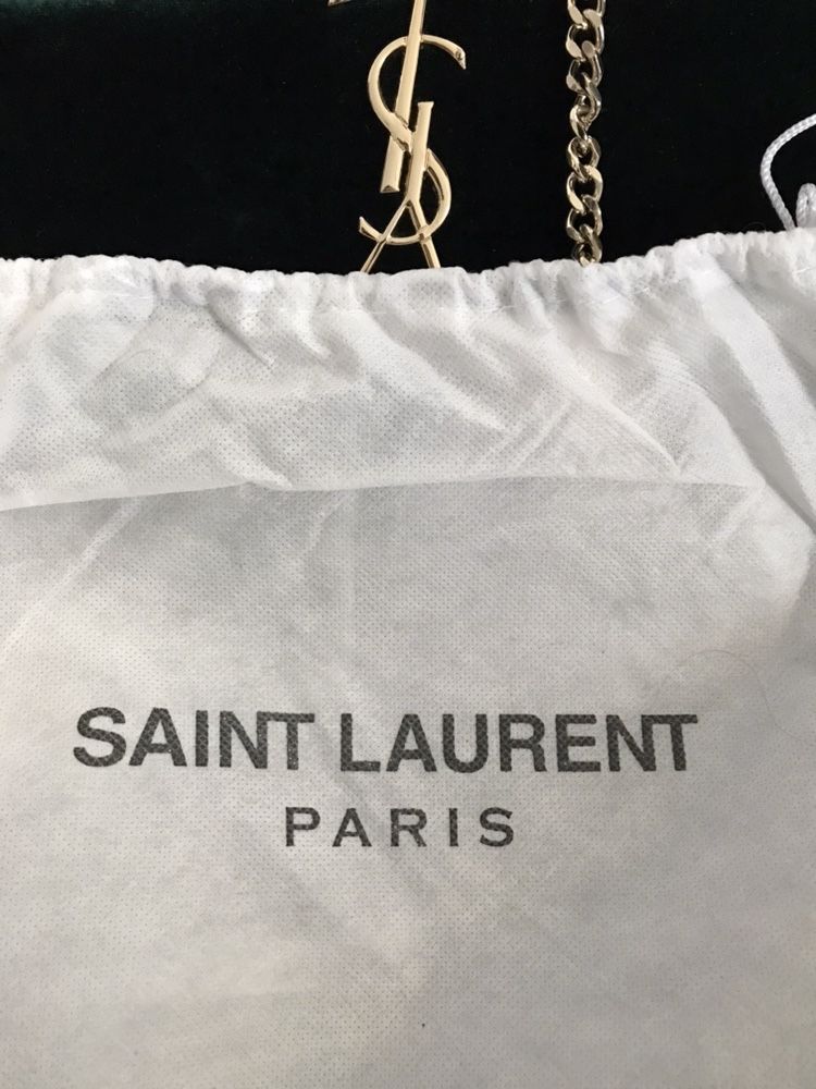 Гаманець-Сумочка Saint laurent's  з золотим ланцюжком