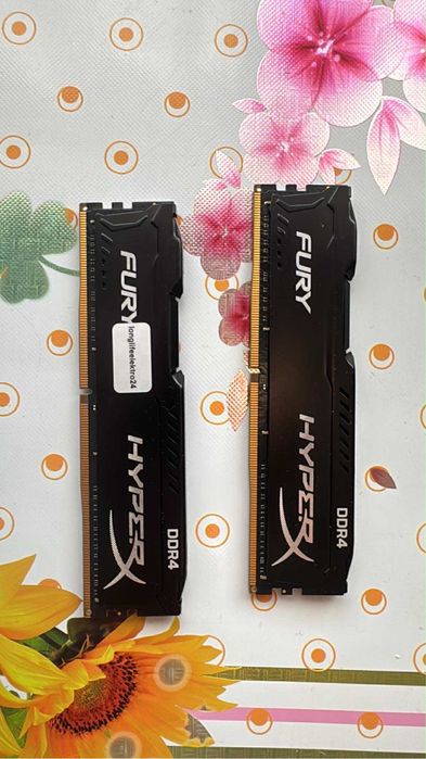 Pamięć ram DDR4 2x4GB Posiadam 6 Sztuk takich ramów