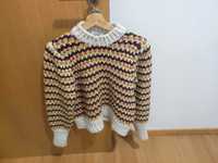 camisola malha knit Zara