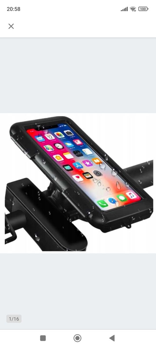 Etui rowerowe na telefon