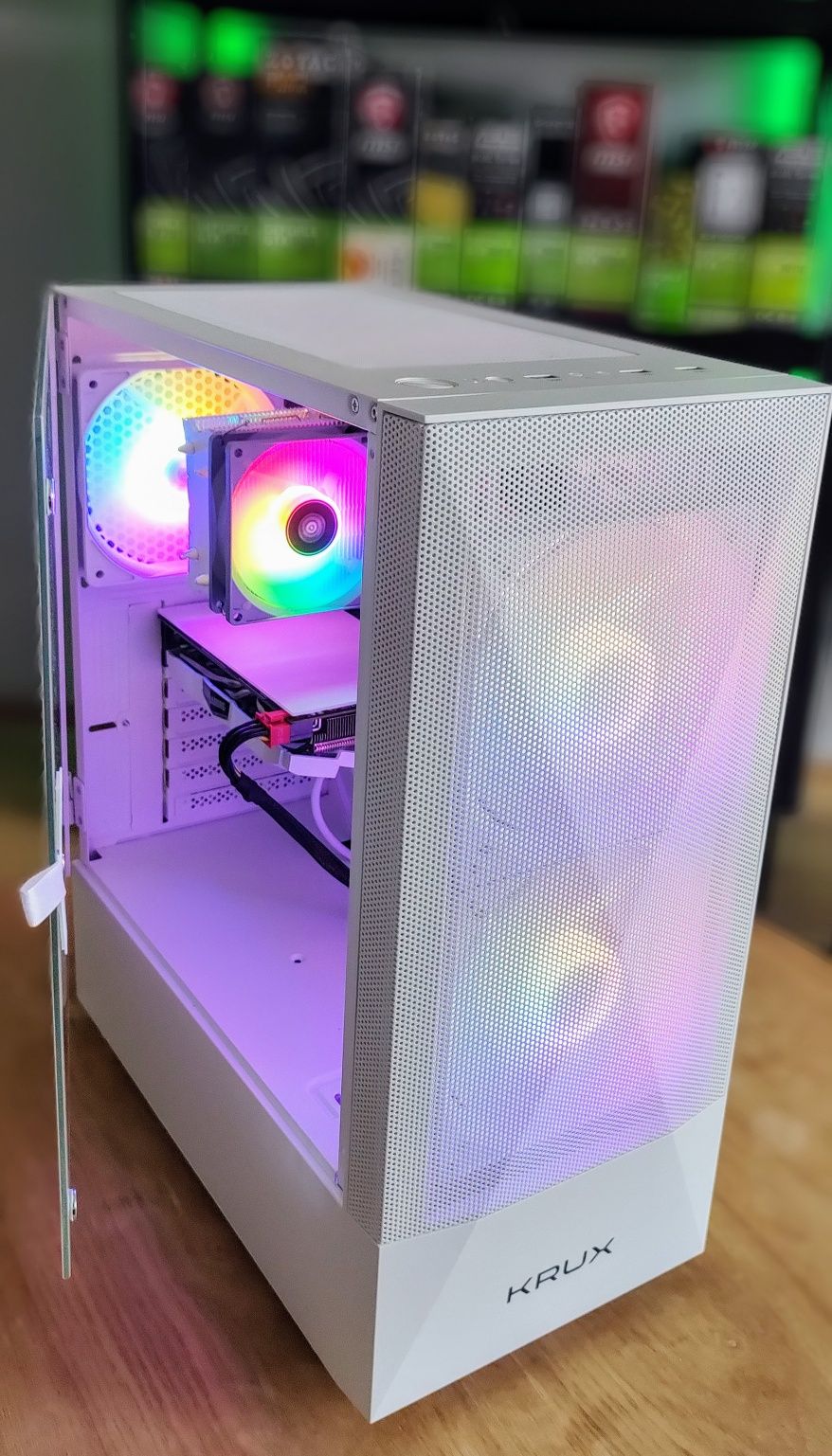 Komputer stacjonarny/gamingowy, Ryzen 5, GTX 1660 SUPER, 16 GB RAM, M2