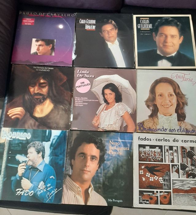 Vinil Portuguesa Fado Carlos carmo Paulo Carvalho frei linda suza fari