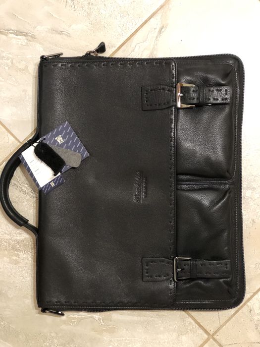 НОВИЙ!!! WANLIMA Italian style Чоловічий шкіряний портфель