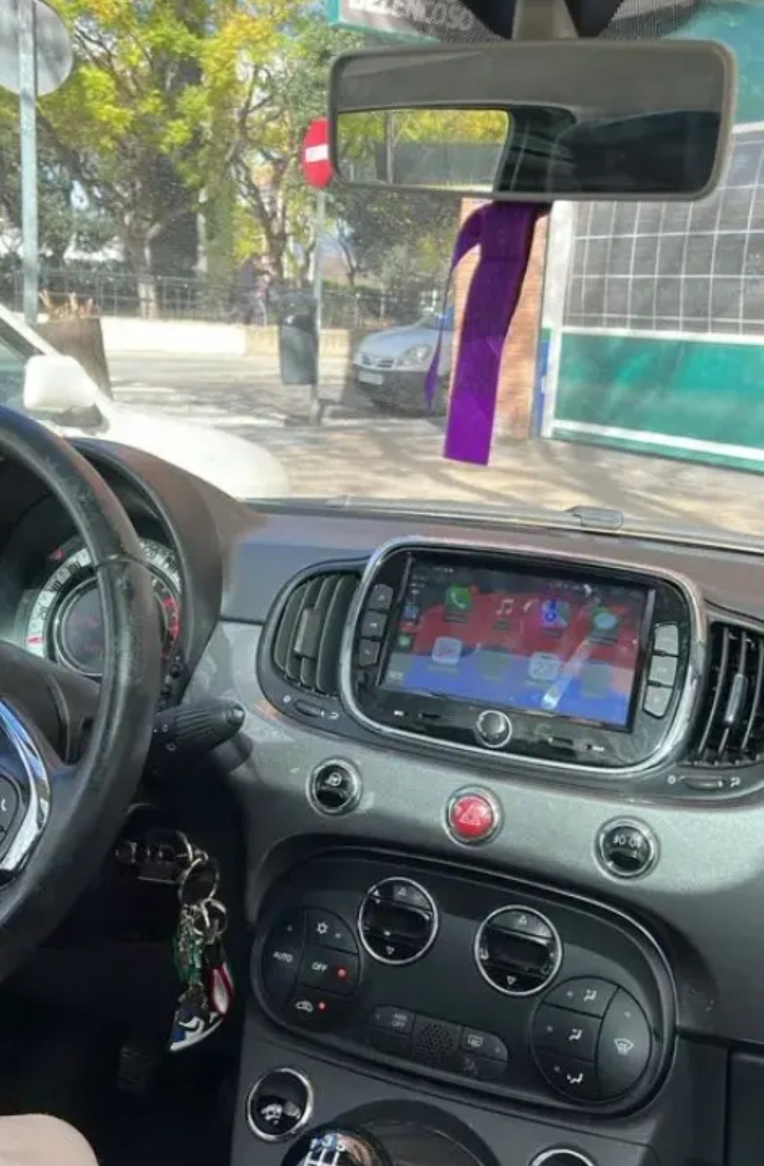 Rádio Fiat 500 4/64GB Android com GPS (Novo)