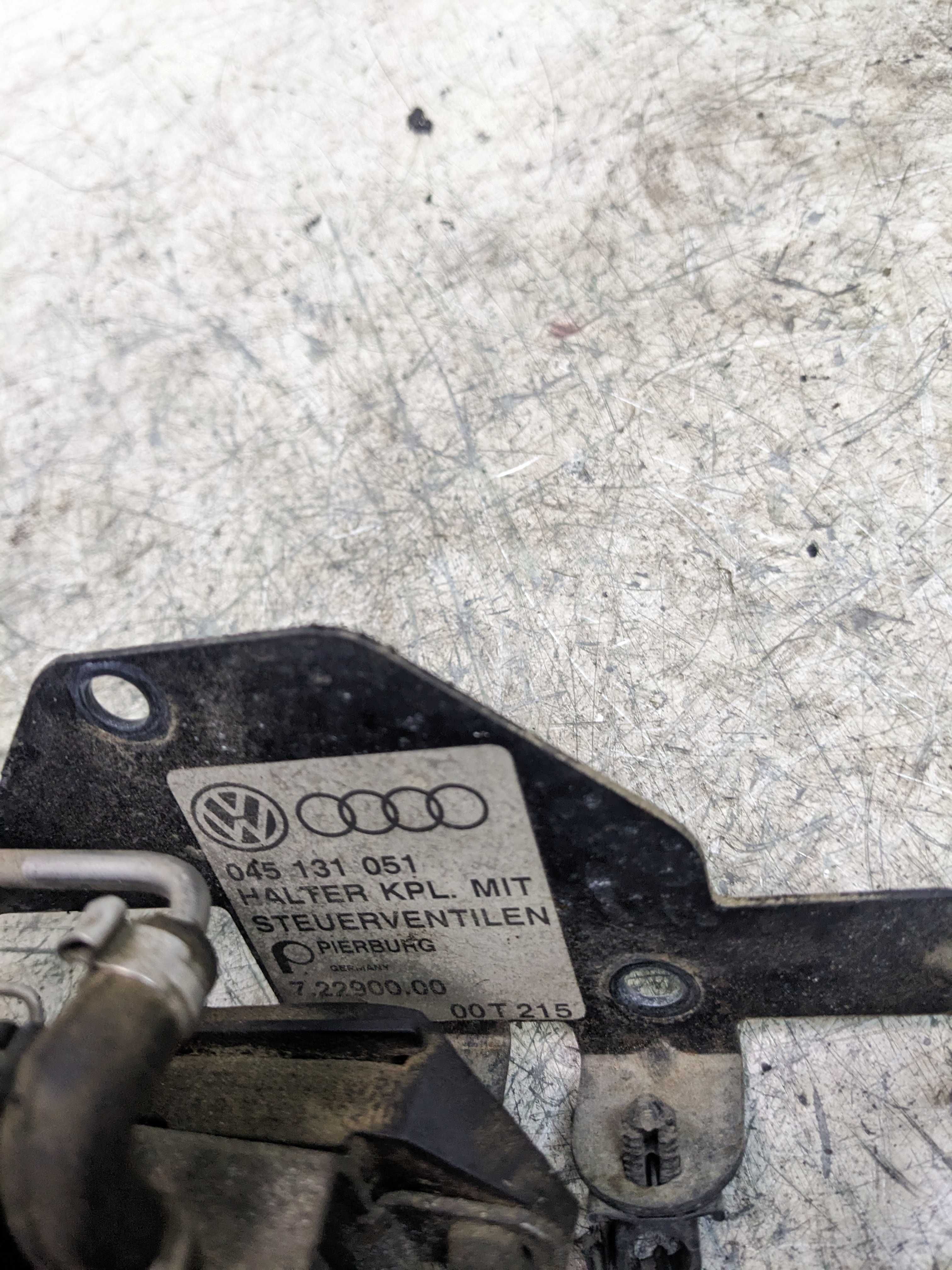 VW Polo III 6N2  1.4 TDI Zawory Turbiny Podciśnienia Mocowanie