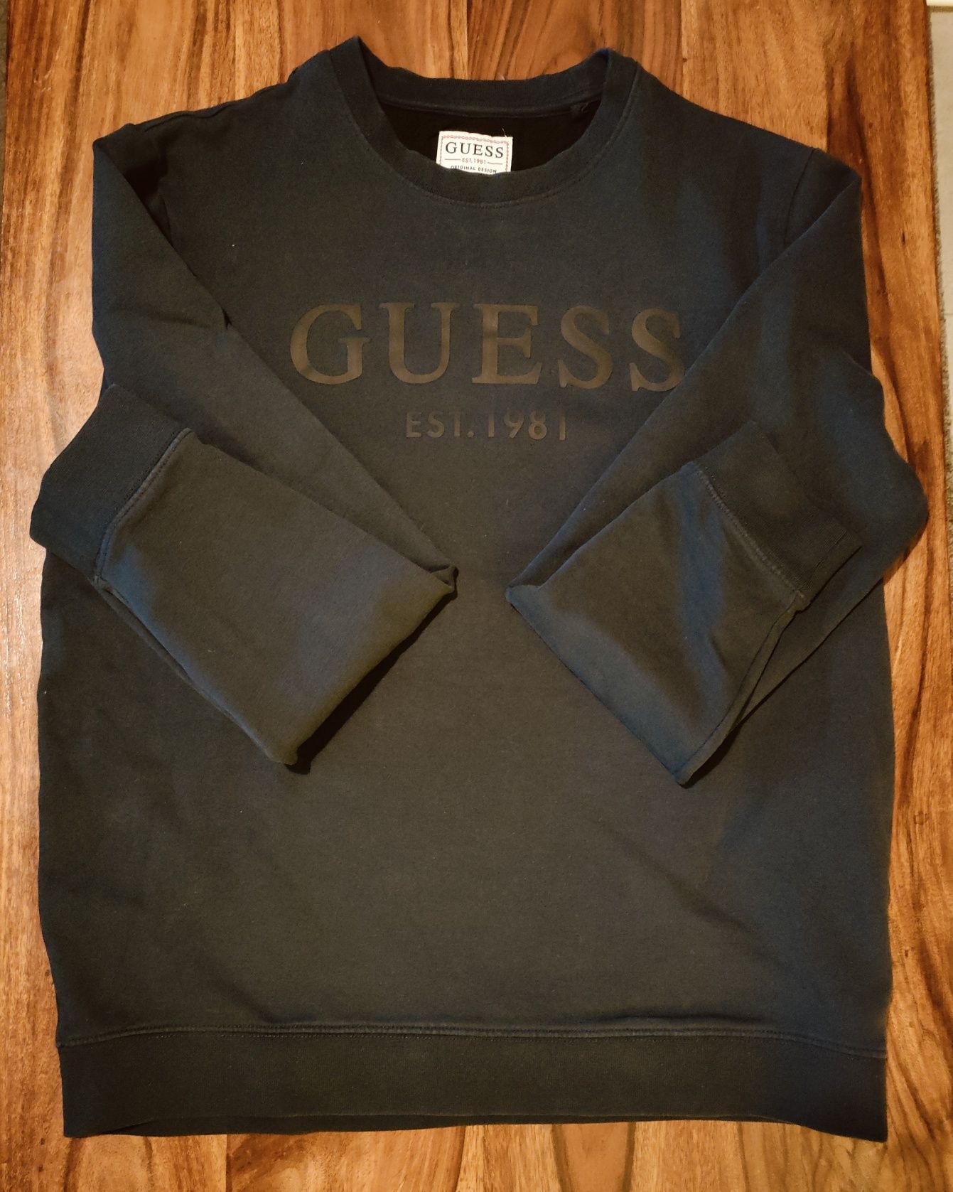 Guess bluza antracyt Slim Fit XL
