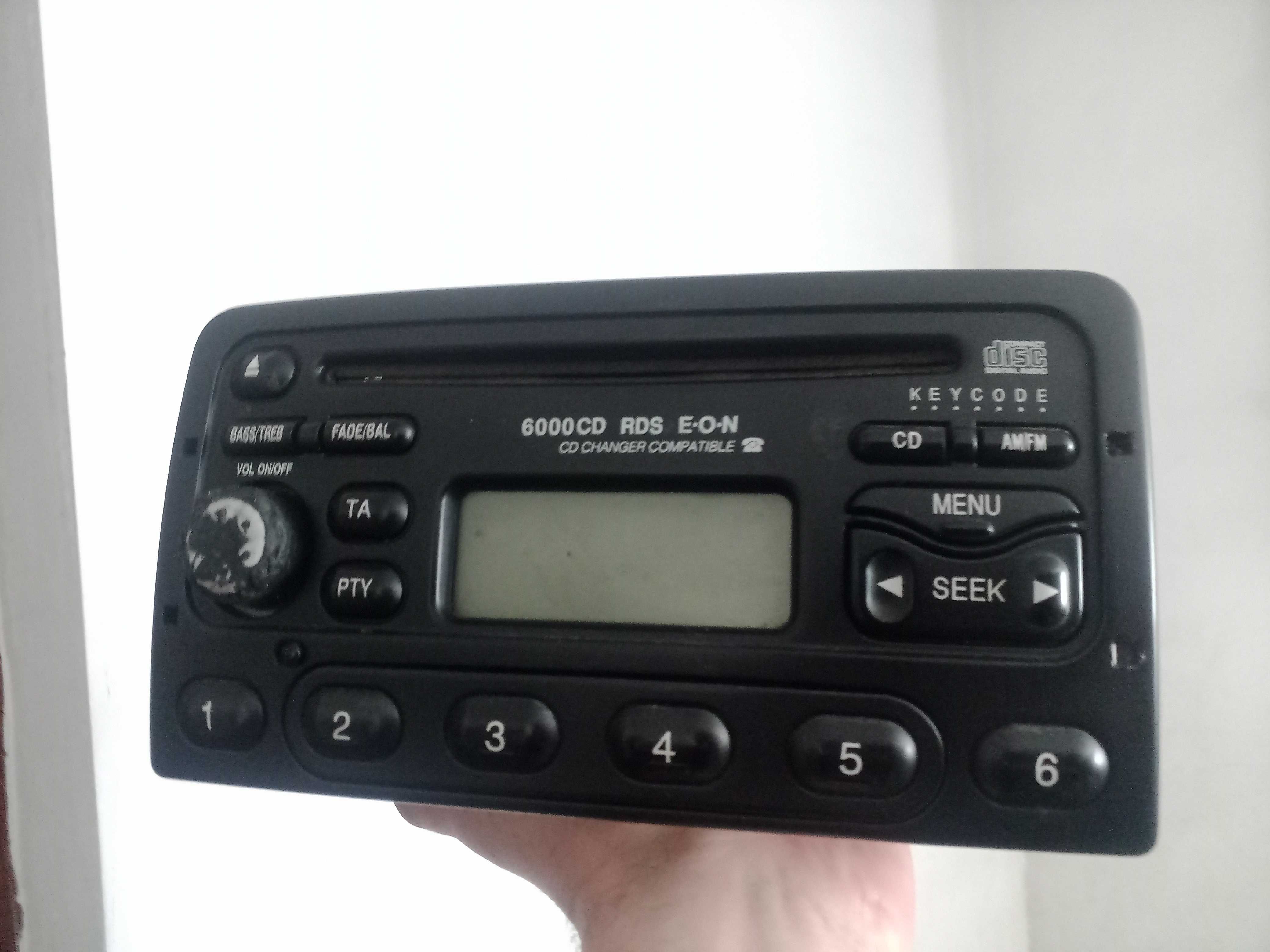 Radio Ford 6000cd - zakodowane