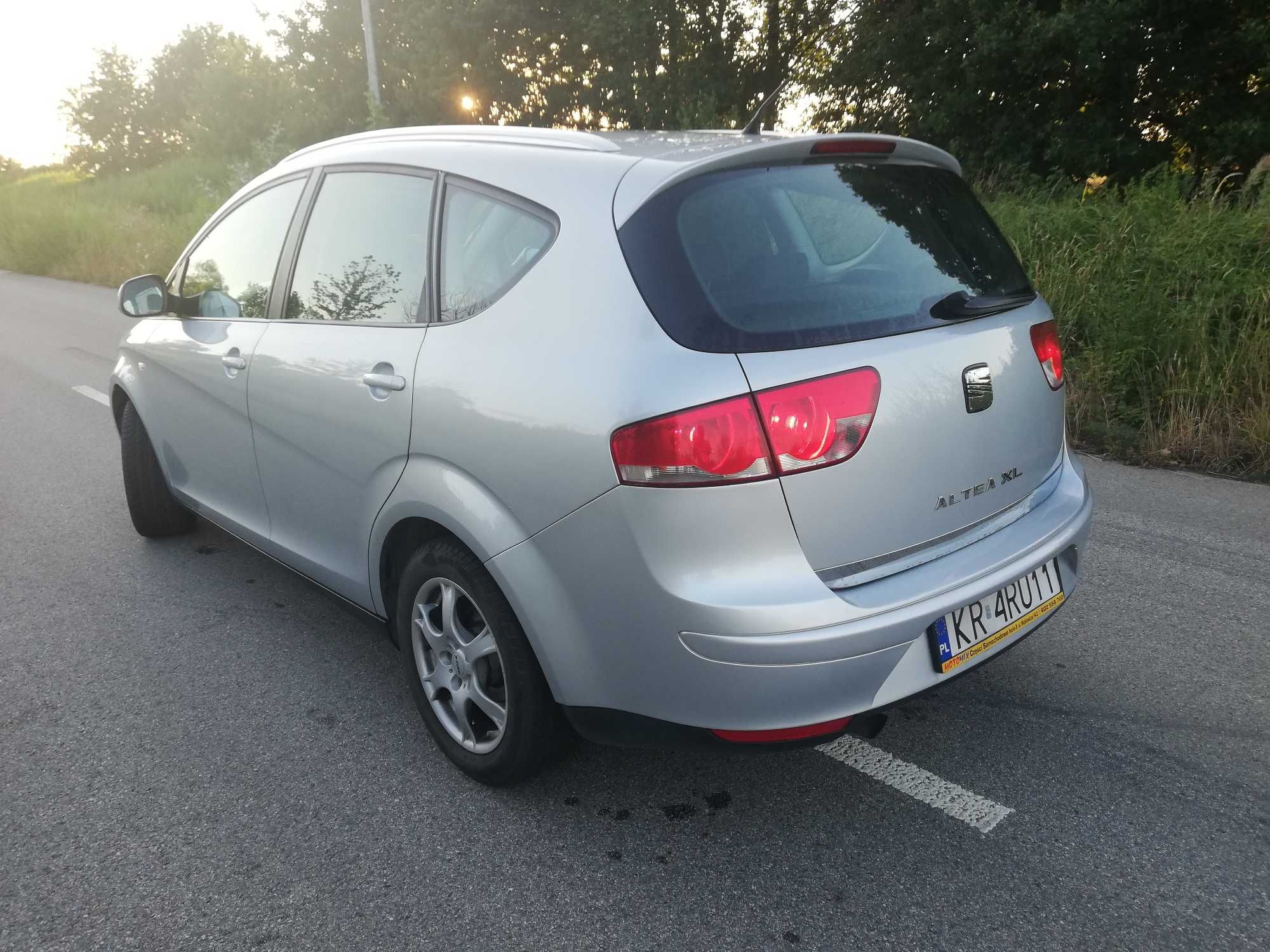 Seat Altea XL  1.6 MPI -ładny-/2008r/-klima-do jazdy-lub zamiana