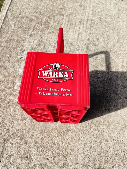 Warka skrzynka sześciopak podręczny Birofilia na piwo nosidełko
