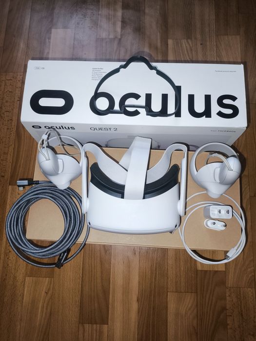 Oculus Quest 2 256 GB + Довгий кабель для ПК (Link Cable). Ідеал