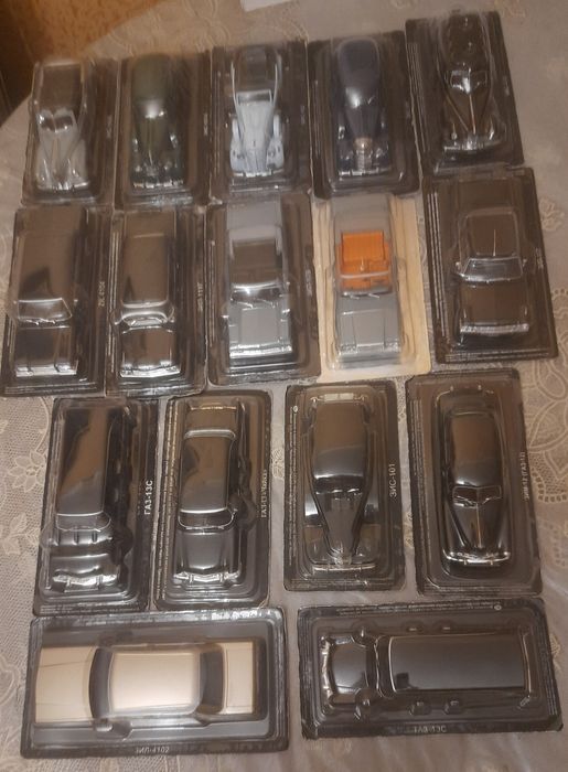 Автолегенды Авто легенды СССР автомобили на службе модели Деагостини