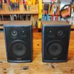 par de colunas vintage anos 90 sony max input power 70w