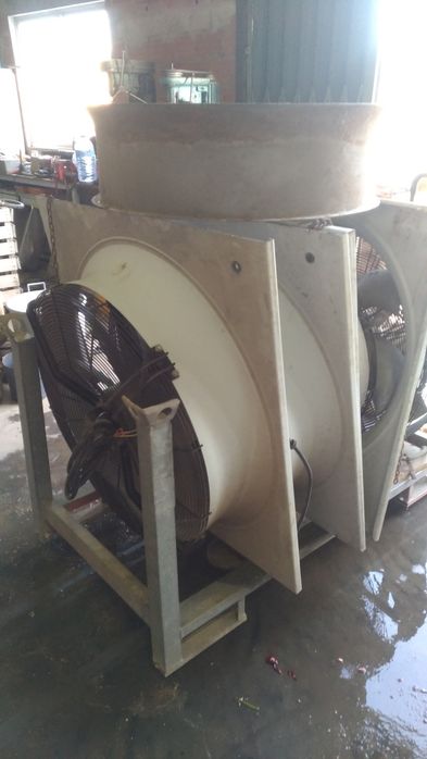 Lote de 6 ventiladores industriais