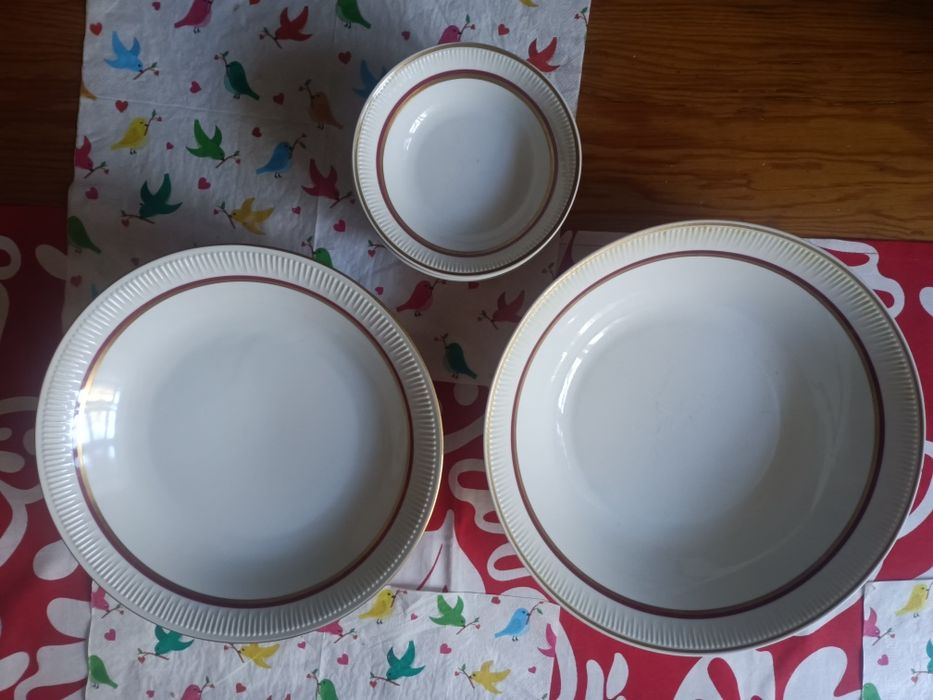 zestaw obiadowy Porcelana Włocławek PRL