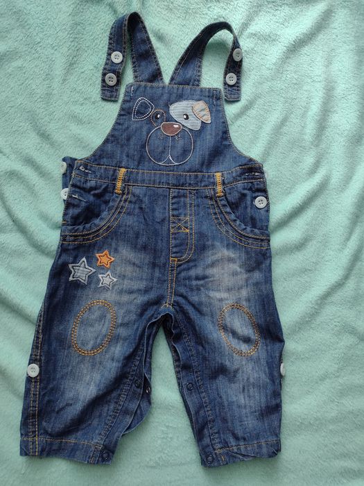 Ogrodniczki spodenki 74