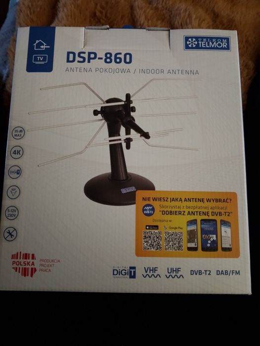 Antena pokojowa DSP-860 Telekom Telmor