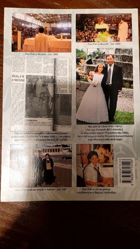Gloria Polo Trafiona Piorunem książka