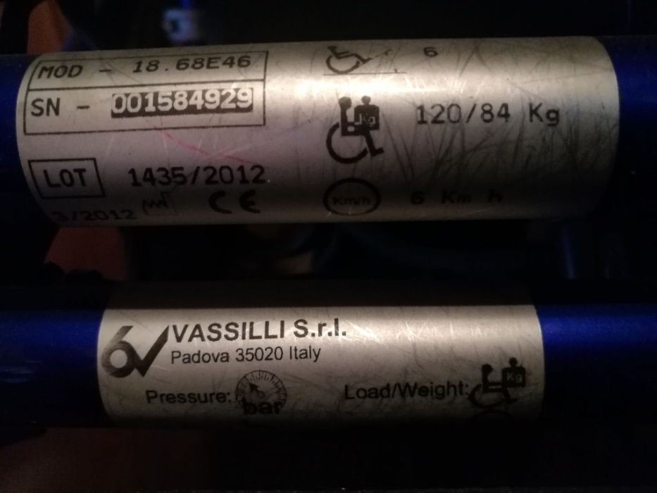 wózek inwalidzki elektryczny Vassilli